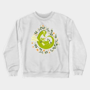 Mama and Baby Dragon Crewneck Sweatshirt